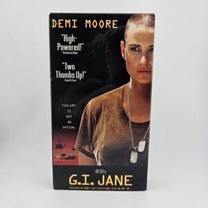 G.I. Jane Demi Moore VHS Movie Action Film 1997 Ridley‎ Scott Hollywood Pictures